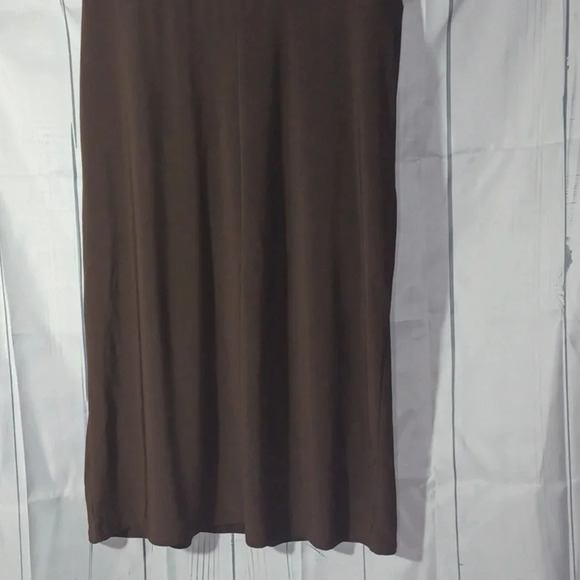 Bisou Bisou V-neck colorblock midi sleevless dress - Picture 12 of 12